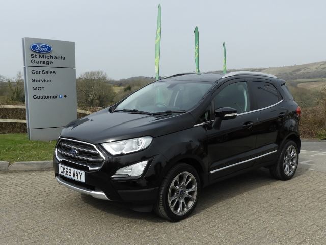 2019 (69) Ford EcoSport 1.0T EcoBoost Titanium SUV 5dr Petrol Auto Euro 6 (s/s) (125 ps)