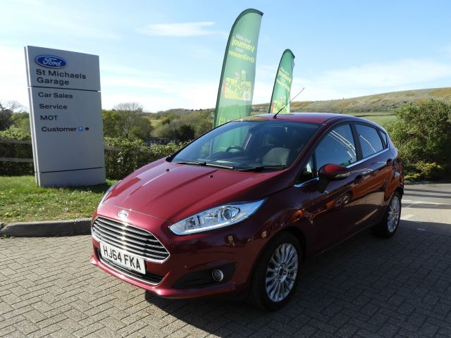 2014 (64) Ford Fiesta 1.0T EcoBoost Titanium Hatchback 5dr Petrol Manual Euro 5 (s/s) (100 ps)