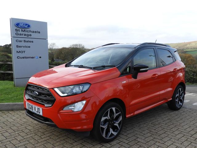 2018 (18) Ford EcoSport 1.0T EcoBoost ST-Line SUV 5dr Petrol Manual Euro 6 (s/s) (125 ps)